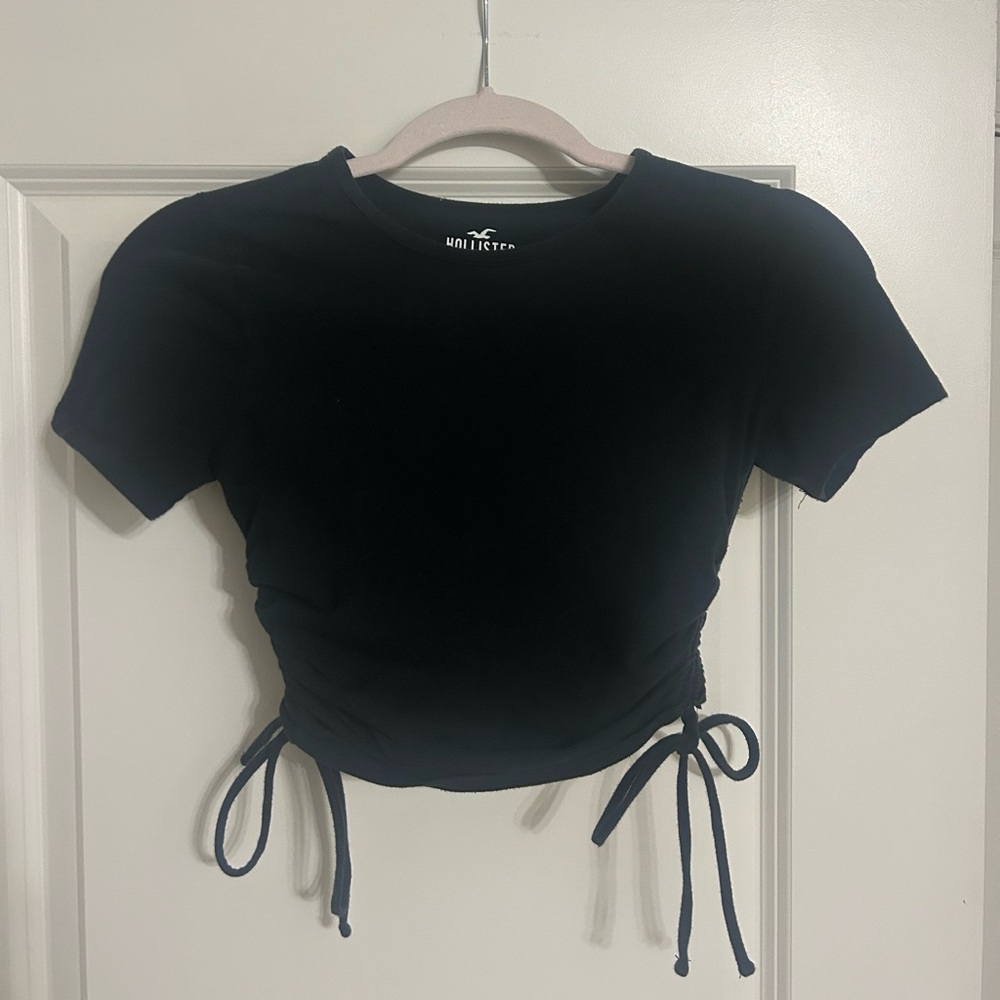 Black Hollister Crop Top / Baby Tee